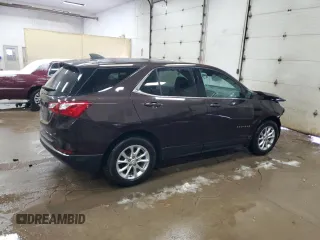 2020 Chevrolet Equinox LT z VIN 2GNAXJEV7L6235671, wystawiony jako Copart lot #45578345 z przebiegiem 73 478 mil mil oraz Nie do naprawy • Non repairable. Historia ofert i sprzedaży dostępna na DreamBid. Obrazek 3.