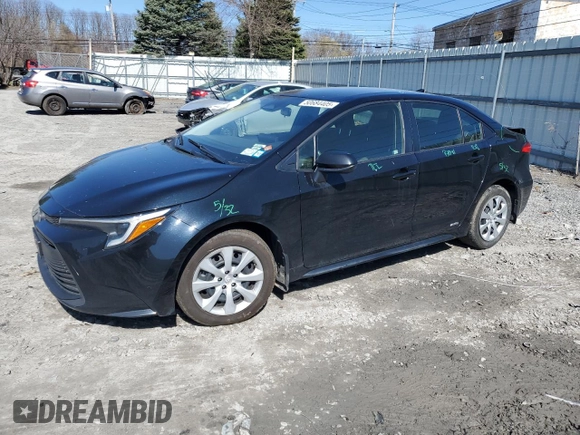 2023 Toyota Corolla Hybrid LE with VIN JTDBDMHE0P3004479, listed as a Copart auction lot 50684405 with 152,092 mi miles and Salvage Title. Bid and sale history available at carsss.com. Image 1.
