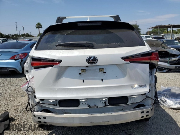 2020 Lexus NX 300 with VIN JTJDARBZ9L5012781, listed as a Copart auction lot 59105205 with 50,421 mi miles and Salvage title. Bid and sale history available at DreamBid. Image 6.