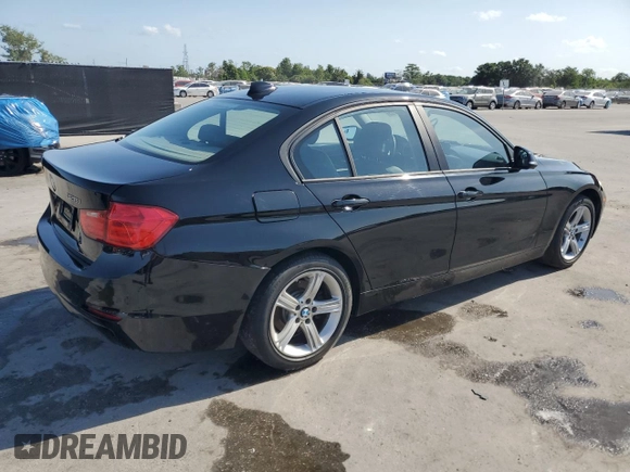 2015 BMW 3 Series 328i with VIN WBA3A5C57FP605385, listed as a Copart auction lot 54703705 with 129,294 mi miles and Salvage title. Bid and sale history available at DreamBid. Image 3.