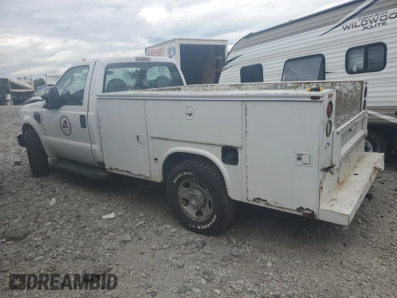 2008 Ford F-350 XL with VIN 1FDSF34598EA95957, listed as a Copart auction lot 71172104 with Not Provided miles and Salvage Title. Bid and sale history available at DreamBid. Image 2.