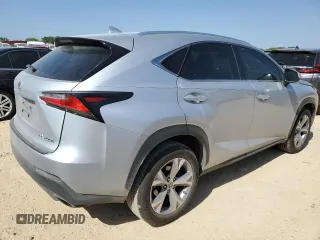 2017 Lexus NX 200t with VIN JTJYARBZ9H2071498, listed as a Copart auction lot 52145635 with 62,411 mi miles and Clean title. Bid and sale history available at DreamBid. Image 3.