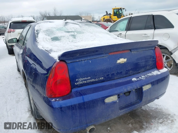 2006 Chevrolet Monte Carlo LTZ with VIN 2G1WN161069396231, listed as a IAAI auction lot 41267265 with 98,847 mi miles and . Bid and sale history available at DreamBid. Image 3.