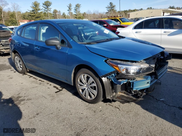 2019 Subaru Impreza with VIN 4S3GTAA66K1745654, listed as a Copart auction lot 84204604 with 45,767 mi miles and Salvage Title. Bid and sale history available at carsss.com. Image 4.