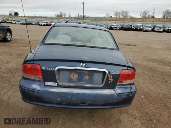 2004 Hyundai Sonata with VIN KMHWF25S44A077187, listed as a Copart auction lot 47595755 with 285,876 mi miles and Clean Title. Bid and sale history available at carsss.com. Image 6.