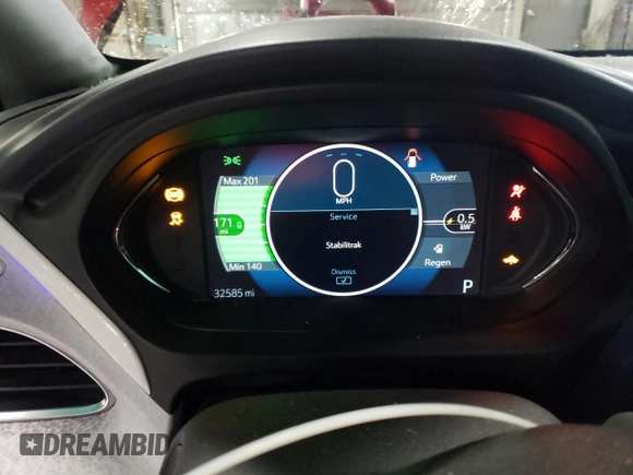 2017 Chevrolet Bolt EV Premier with VIN 1G1FX6S04H4179291, listed as a Copart auction lot 72754422 with 32,585 mi miles. Bid and sale history available at carsss.com. Image 9.
