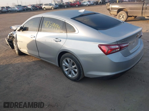 2020 Chevrolet Malibu LT with VIN 1G1ZD5ST5LF108317, listed as a IAAI auction lot 41754494 with 58,000 mi miles and . Bid and sale history available at DreamBid. Image 3.
