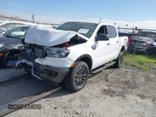 2019 Ford Ranger XL with VIN 1FTER4EHXKLB16020, listed as a IAAI auction lot 41397735 with 73,718 mi miles. Bid and sale history available at carsss.com. Image 2.