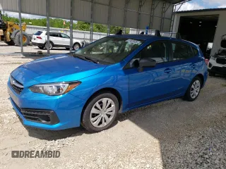 2023 Subaru Impreza with VIN 4S3GTAB61P3720946, listed as a Copart auction lot 57627925 with 60,876 mi miles and Salvage title. Bid and sale history available at DreamBid. Image 1.