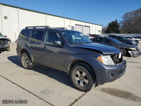 2012 Nissan Pathfinder S with VIN 5N1AR1NB0CC617522, listed as a Copart auction lot 42905995 with 170,212 mi miles and Salvage Title. Bid and sale history available at carsss.com. Image 4.