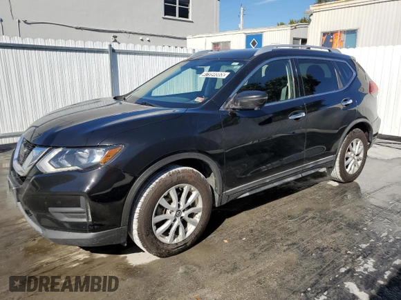 2018 Nissan Rogue SV with VIN KNMAT2MT3JP590487, listed as a Copart auction lot 47994865 with 88,099 mi miles and Clean Title. Bid and sale history available at carsss.com. Image 1.