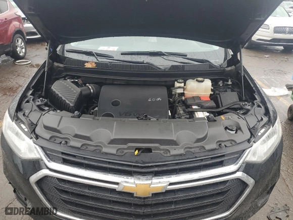2018 Chevrolet Traverse LS with VIN 1GNERFKW9JJ159585, listed as a Copart auction lot 83582544 with 80,525 mi miles and Salvage Title. Bid and sale history available at carsss.com. Image 12.