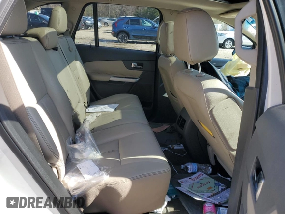 2014 Ford Edge SEL z VIN 2FMDK4JC1EBB52995, wystawiony jako Copart lot #51006875 z przebiegiem Nie podano mil oraz Szkody całkowita. Historia ofert i sprzedaży dostępna na DreamBid. Obrazek 11.