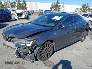2019 Acura ILX w/Premium/A-Spec Pkg with VIN 19UDE2F82KA006344, listed as a IAAI auction lot 41496063 with 87,498 mi miles. Bid and sale history available at carsss.com. Image 20.