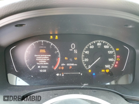 2022 Honda Civic LX z VIN 19XFL2H54NE008131, wystawiony jako Copart lot #58612065 z przebiegiem 53 348 mil mil oraz Czysty tytuł • Clean title. Historia ofert i sprzedaży dostępna na DreamBid. Obrazek 9.