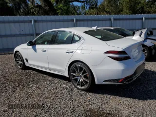 2025 Genesis G70 2.5T with VIN KMTG34SC0SU150613, listed as a Copart auction lot 48740825 with Not provided miles and Salvage title. Bid and sale history available at DreamBid. Image 2.