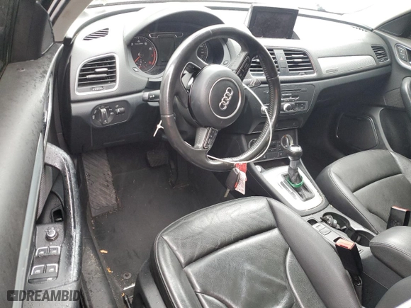 2015 Audi Q3 2.0T Premium Plus with VIN WA1EFCFSXFR003596, listed as a Copart auction lot 52090045 with 103,350 mi miles and Clean Title. Bid and sale history available at carsss.com. Image 8.