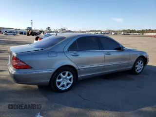 2006 Mercedes-Benz S 430 with VIN WDBNG83J96A468220, listed as a Copart auction lot 47259795 with 137,802 mi miles and Salvage Title. Bid and sale history available at carsss.com. Image 3.