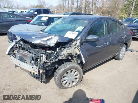 2017 Nissan Versa SV with VIN 3N1CN7AP3HL839516, listed as a IAAI auction lot 41612437 with 144,400 mi miles and . Bid and sale history available at DreamBid. Image 2.