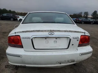 2005 Hyundai Sonata GLS with VIN KMHWF35H75A147292, listed as a Copart auction lot 74487703 with 163,696 mi miles and Salvage Title. Bid and sale history available at carsss.com. Image 6.
