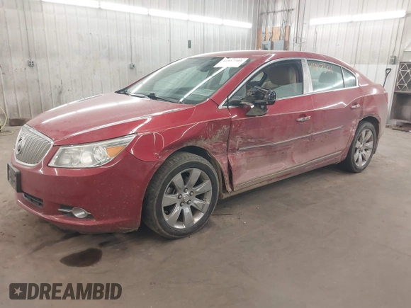 2012 Buick LaCrosse Premium 2 with VIN 1G4GF5E31CF222640, listed as a IAAI auction lot 41817501 with 132,969 mi miles and . Bid and sale history available at DreamBid. Image 2.