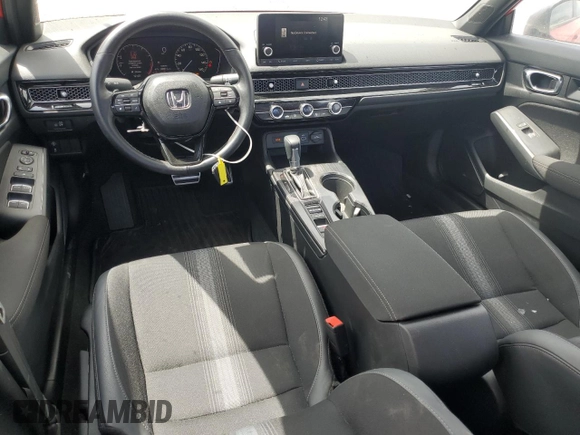 2024 Honda Civic Sport with VIN 2HGFE2F50RH550853, listed as a Copart auction lot 51350195 with 8,851 mi miles and Salvage title. Bid and sale history available at DreamBid. Image 8.