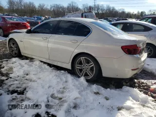 2014 BMW 5 Series 535d with VIN WBAXA5C5XED690305, listed as a Copart auction lot 87819095 with 115,673 mi miles and Salvage Title. Bid and sale history available at carsss.com. Image 2.