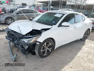 2021 Nissan Sentra SV with VIN 3N1AB8CV4MY220650, listed as a IAAI auction lot 41383290 with 87,547 mi miles and . Bid and sale history available at DreamBid. Image 17.