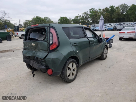 2014 Kia Soul with VIN KNDJN2A23E7004415, listed as a Copart auction lot 50247745 with 153,440 mi miles and Salvage Title. Bid and sale history available at carsss.com. Image 3.