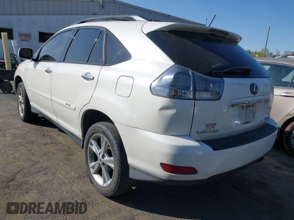 2008 Lexus RX 400h with VIN JTJHW31U882855000, listed as a IAAI auction lot 41912173 with 332,889 mi miles and . Bid and sale history available at DreamBid. Image 3.