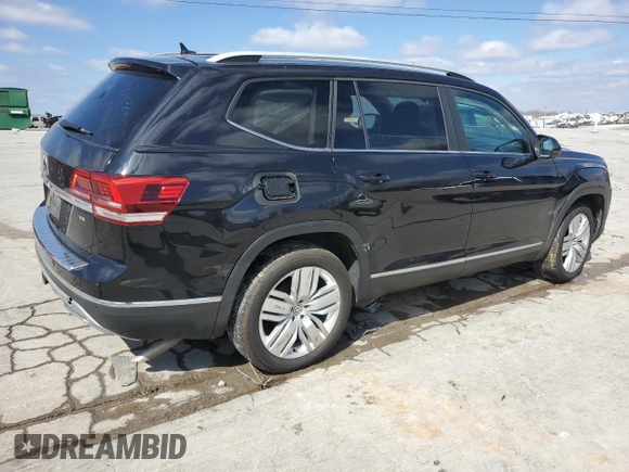 2019 Volkswagen Atlas SEL with VIN 1V2ER2CA3KC555133, listed as a Copart auction lot 47826625 with 86,182 mi miles and Salvage title. Bid and sale history available at DreamBid. Image 3.