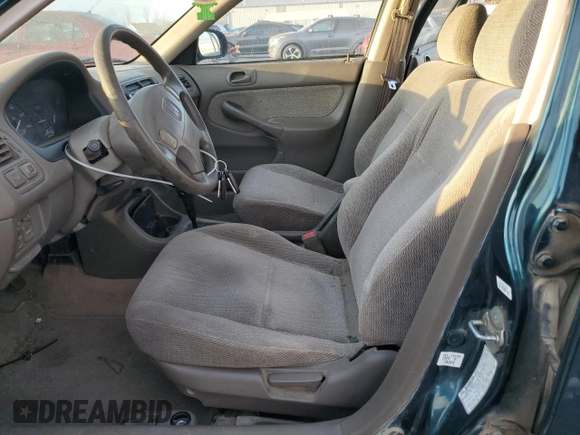 1998 Honda Civic EX with VIN 2HGEJ8642WH603856, listed as a Copart auction lot 79716844 with 175,660 mi miles and Clean Title. Bid and sale history available at carsss.com. Image 7.