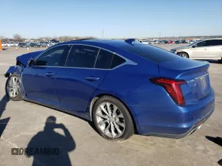 2021 Cadillac CT5 Premium Luxury with VIN 1G6DN5RW8M0135940, listed as a Copart auction lot 86903414 with Not Provided miles and Salvage Title. Bid and sale history available at DreamBid. Image 2.
