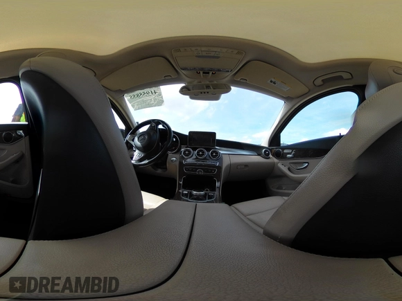2017 Mercedes-Benz C 300 with VIN 55SWF4JB1HU190340, listed as a IAAI auction lot 41955855 with 158,810 mi miles and . Bid and sale history available at DreamBid. Image 18.