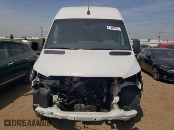 2021 Mercedes-Benz Sprinter Cargo with VIN W1Y4ECHY9MT067999, listed as a Copart auction lot 67259574 with 284,031 mi miles and Salvage Title. Bid and sale history available at carsss.com. Image 5.
