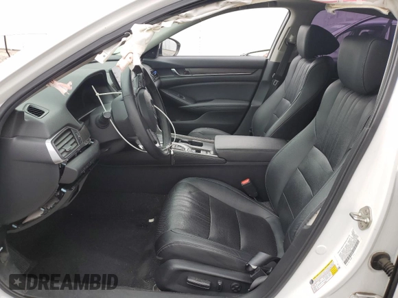 2019 Honda Accord Touring with VIN 1HGCV3F94KA017842, listed as a Copart auction lot 54958665 with 105,231 mi miles and Salvage title. Bid and sale history available at DreamBid. Image 7.