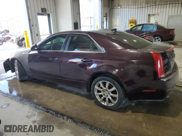 2009 Cadillac CTS AWD w/1SB with VIN 1G6DT57V190169807, listed as a Copart auction lot 78141844 with 142,598 mi miles and Salvage Title. Bid and sale history available at carsss.com. Image 2.