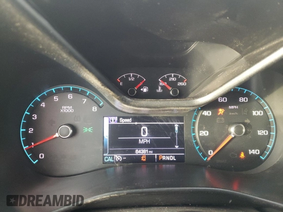 2018 GMC Canyon 4WD All Terrain w/Cloth with VIN 1GTH6CEN5J1249249, listed as a Copart auction lot 84686484 with 64,381 mi miles and Salvage Title. Bid and sale history available at carsss.com. Image 9.