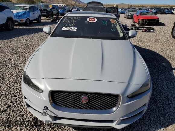 2018 Jaguar XE 25t Premium with VIN SAJAD4FX7JCP35886, listed as a Copart auction lot 77503834 with 62,660 mi miles and Clean Title. Bid and sale history available at carsss.com. Image 5.