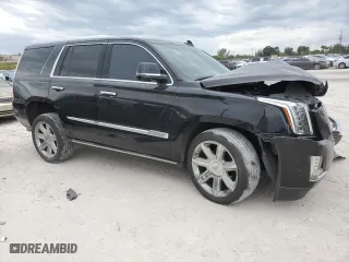 2020 Cadillac Escalade Premium Luxury with VIN 1GYS3CKJ6LR130642, listed as a Copart auction lot 48387515 with 74,707 mi miles and Salvage Title. Bid and sale history available at carsss.com. Image 4.