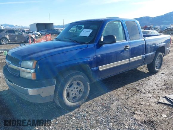 2003 Chevrolet Silverado 1500 LS with VIN 1GCEK19V73E279426, listed as a IAAI auction lot 41712046 with 205,553 mi miles. Bid and sale history available at carsss.com. Image 2.