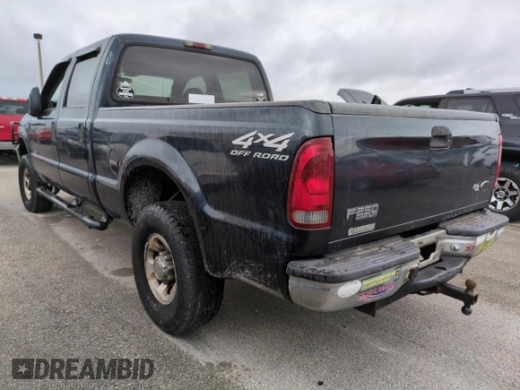 2000 Ford F-250 XL with VIN 1FTNW21FXYEC96890, listed as a Copart auction lot 74687394 with Not Provided miles and Salvage Title. Bid and sale history available at DreamBid. Image 2.
