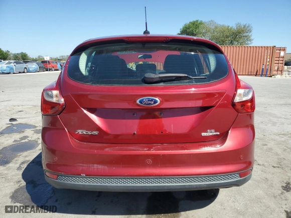 2014 Ford Focus SE with VIN 1FADP3K23EL417413, listed as a Copart auction lot 48694765 with 130,908 mi miles and Salvage Title. Bid and sale history available at carsss.com. Image 6.