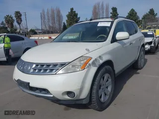 2006 Nissan Murano S with VIN JN8AZ08T26W423617, listed as a IAAI auction lot 41751723 with 181,797 mi miles. Bid and sale history available at carsss.com. Image 2.
