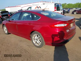 2014 Ford Fusion SE with VIN 1FA6P0HD0E5406115, listed as a IAAI auction lot 42137818 with 152,540 mi miles. Bid and sale history available at carsss.com. Image 3.