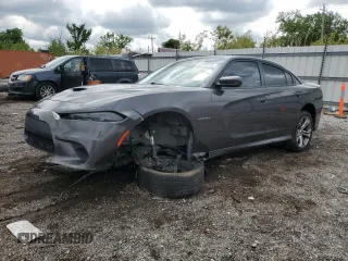 2021 Dodge Charger R/T with VIN 2C3CDXCT4MH587552, listed as a Copart auction lot 57884835 with 90,020 mi miles and Salvage title. Bid and sale history available at DreamBid. Image 1.