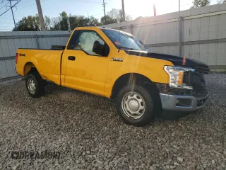 2018 Ford F-150 XL with VIN 1FTMF1E51JKF44507, listed as a Copart auction lot 75211074 with Not Provided miles and Salvage Title. Bid and sale history available at carsss.com. Image 4.