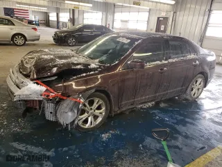 2012 Ford Fusion SE with VIN 3FAHP0HA6CR185581, listed as a Copart auction lot 44740175 with 119,267 mi miles and Salvage Title. Bid and sale history available at carsss.com. Image 1.