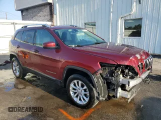 2020 Jeep Cherokee Latitude with VIN 1C4PJMCB1LD615721, listed as a Copart auction lot 53519125 with 98,668 mi miles and Salvage title. Bid and sale history available at DreamBid. Image 4.