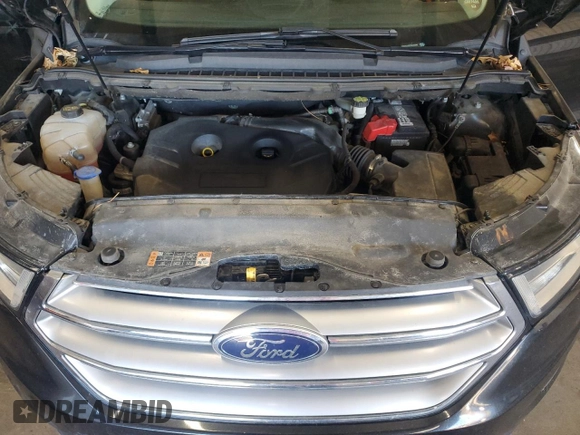 2015 Ford Edge SEL with VIN 2FMTK4J92FBC24398, listed as a Copart auction lot 46576435 with 71,763 mi miles and Salvage Title. Bid and sale history available at carsss.com. Image 12.